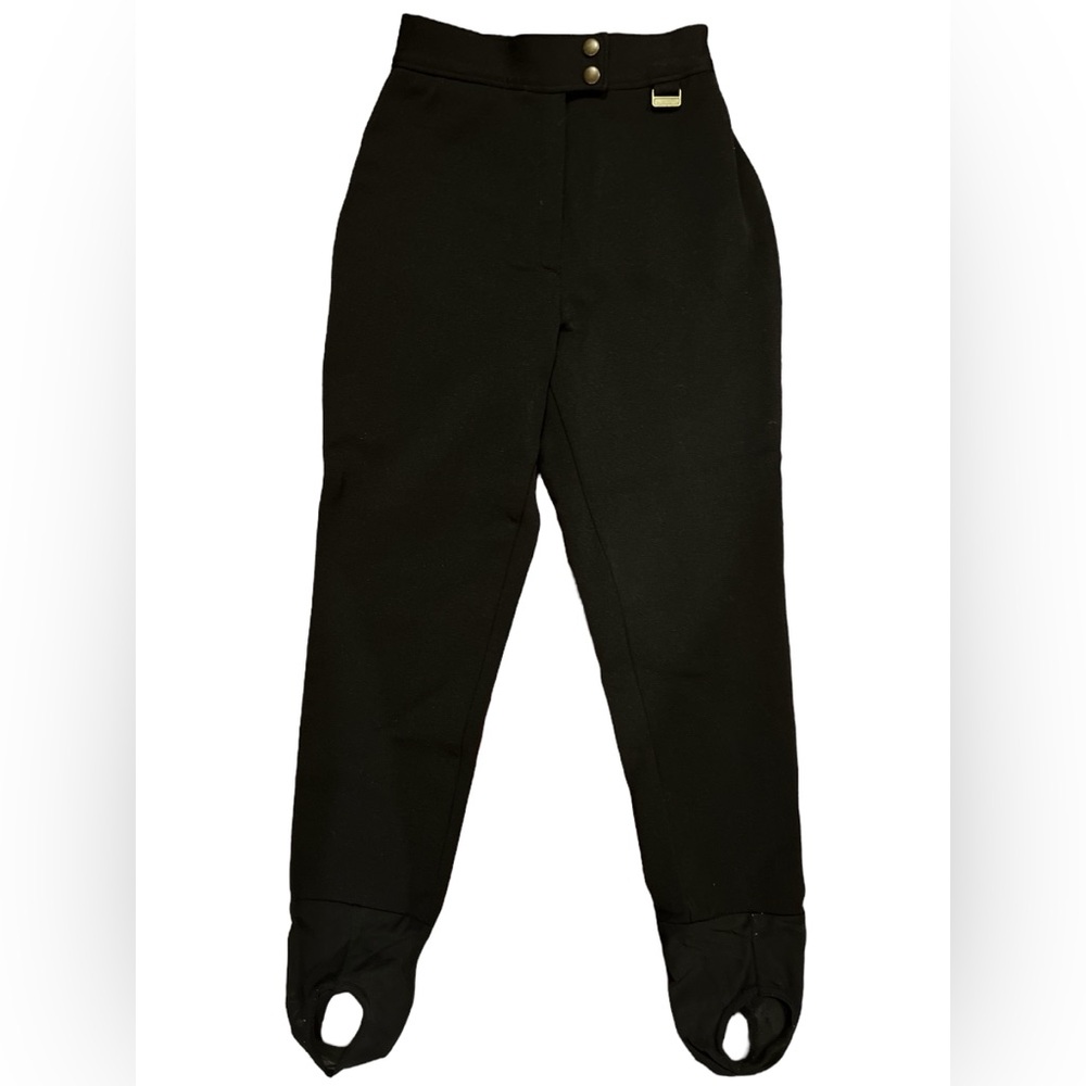 Edelweiss VTG 80’s ski wear stirrup pants wool/nylon